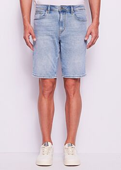 Unico Pantalones cortos en dénim de algodón para hombre Gaudì Uomo