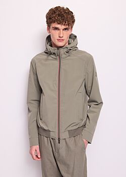 Agave Green Men's nylon jacket Gaudì Muzi