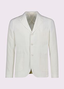 Marshmallow Blazer blanc en coton pour homme Gaudì Homme