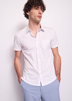 Cloud Dancer Camisa blanca de algodón para hombre Gaudì Uomo