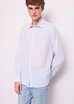 2119-2909 Camicia da uomo in cotone a righe Gaudì Uomo
