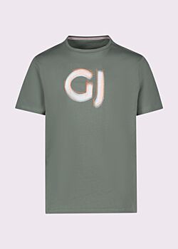 T-shirt vert en coton pour homme Gaudì Homme