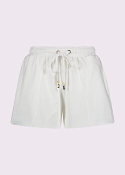 Shorts bianco da donna con coulisse Gaudì Jeans