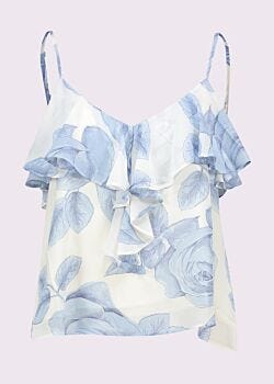 Women's printed georgette top Gaudì Fashion
