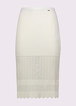 Jupe crayon beige en maille Gaudì Fashion