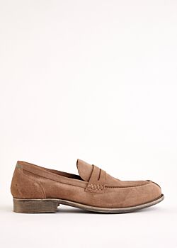 Brown Suede moccasins Gaudì Fashion
