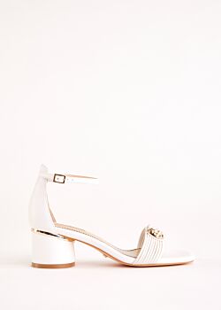 Sandales blanches en matière synthétique Gaudì Fashion