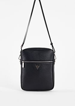 Black Black faux-leather iPad bag | Shop Online | Gaudì Gaudì Fashion