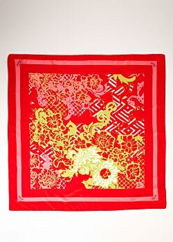 Red Foulard pour femme avec imprimé graphique Gaudì Fashion
