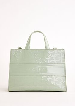 Sac à main vert avec logo Gaudì Fashion
