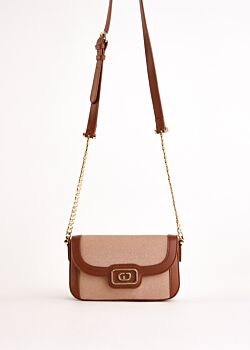 Borsa crossbody beige Gaudì Fashion