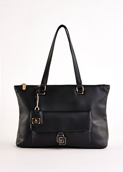 Cabas noir en matière synthétique Gaudì Fashion