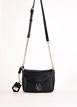 Borsa crossbody nera in similpelle Gaudì Fashion