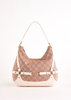 Black jacquard hobo bag Gaudì Fashion