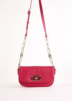 Borsa crossbody fucsia in similpelle Gaudì Fashion