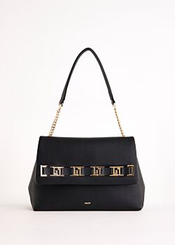 Sac porté épaule noir en matière synthétique Gaudì Fashion