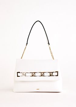 Sac porté épaule blanc en matière synthétique Gaudì Fashion