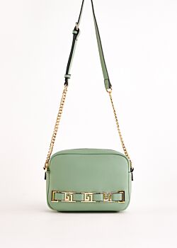 Green faux-leather crossbody bag Gaudì Fashion