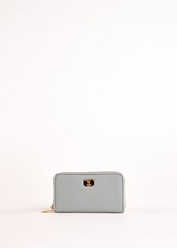 Light blue zip-around wallet Gaudì Fashion