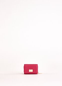 Fuchsia mini zip-around wallet Gaudì Fashion