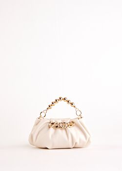 Pochette bianca in similpelle Gaudì Fashion