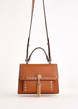 Sac à bandoulière marron en matière synthétique Gaudì Fashion