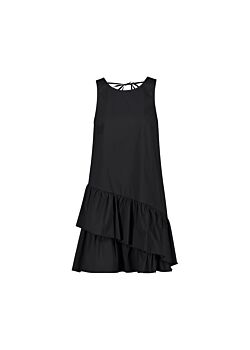 Black F Poplin dress Gaudì Jeans