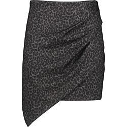 Grey-black Animal print skirt Gaudì Fashion