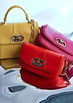 Borsa crossbody rossa Gaudì Fashion