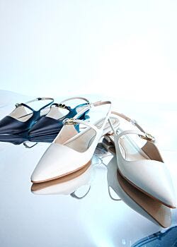 Escarpins blancs en cuir Gaudì Fashion
