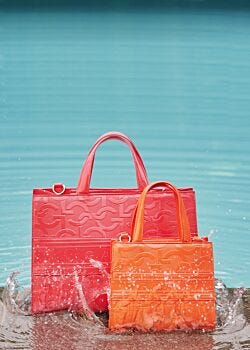Sac à main fuchsia avec logo Gaudì Fashion