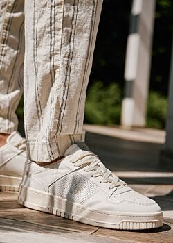 Baskets blanches en matière synthétique Gaudì Fashion